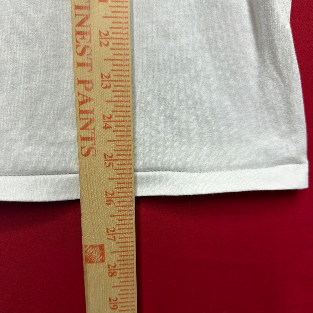 Vintage 90s Fort Hall All Indian Rodeo T-Shirt 1995 Oneita Single Stitch White M - Picture 6 of 8